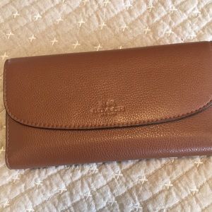Coach Wallet with Check Book Insert